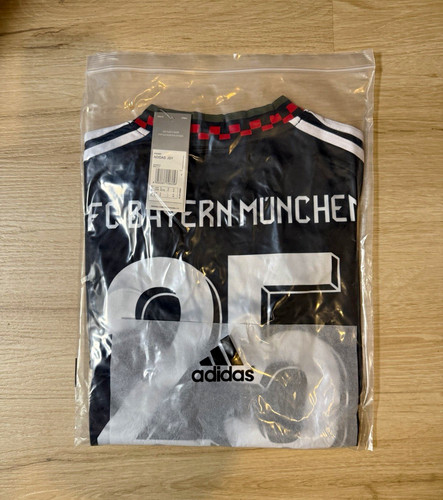 Herren trikot schwarz - schwarz, kurzarm