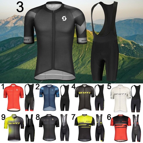 Radtrikot set herren scott - set,