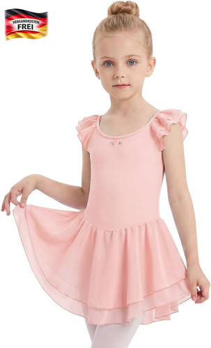 Ballettkleid mädchen kurzarm - ballettkleid,
